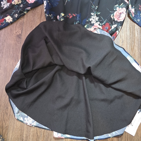 Yumi Kim Falling in Love Floral Mini Dress – Black Pink Navy M - Picture 9 of 16